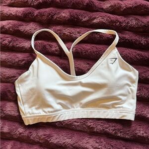 Gymshark White Sports Bra